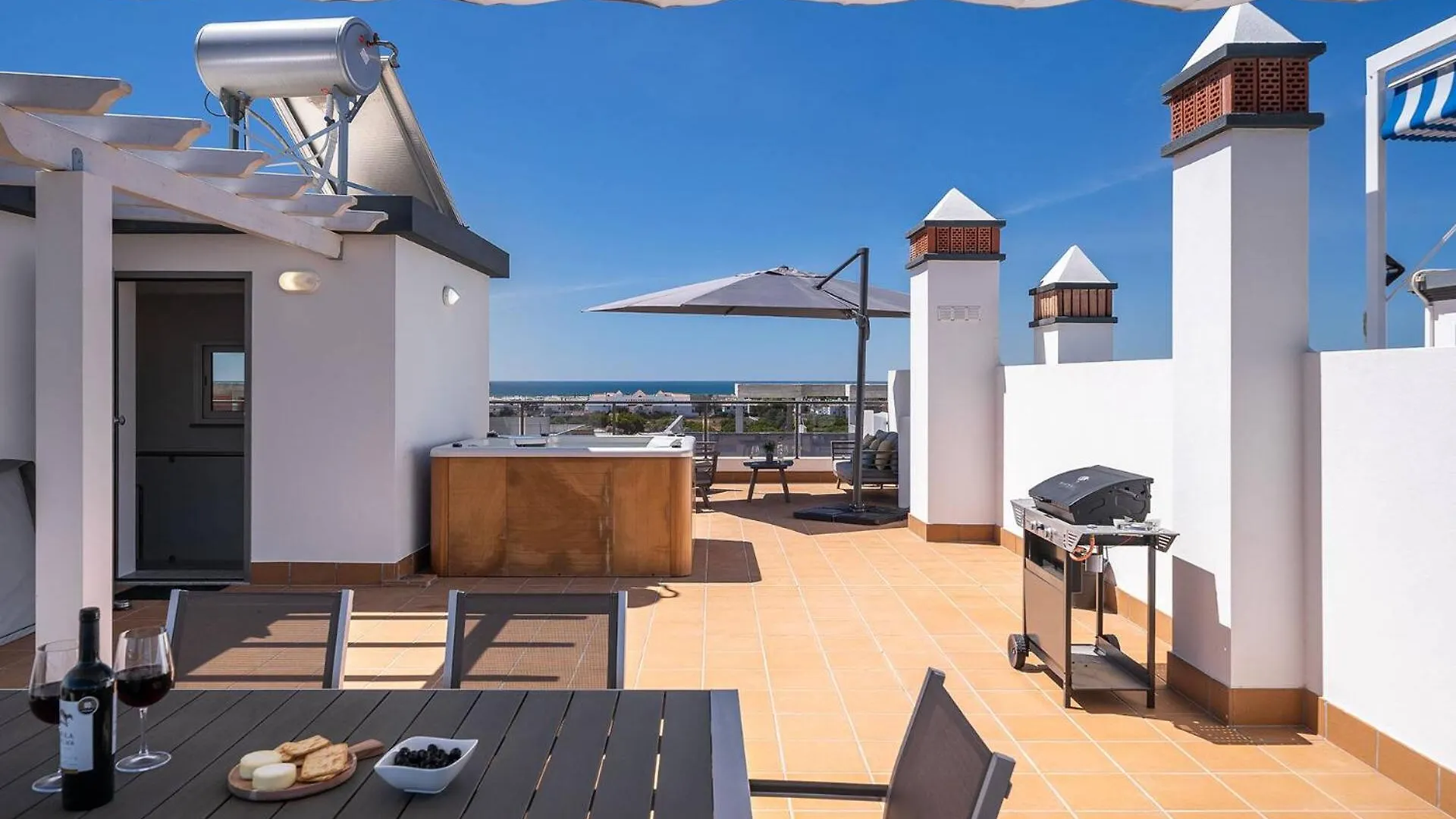 Appartamento Ocean View Rooftop Paradise, Tavira Cabanas De Tavira Portogallo